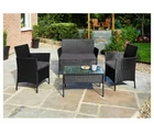 Garden Furniture Bali Rattan Patio Set 4pc.