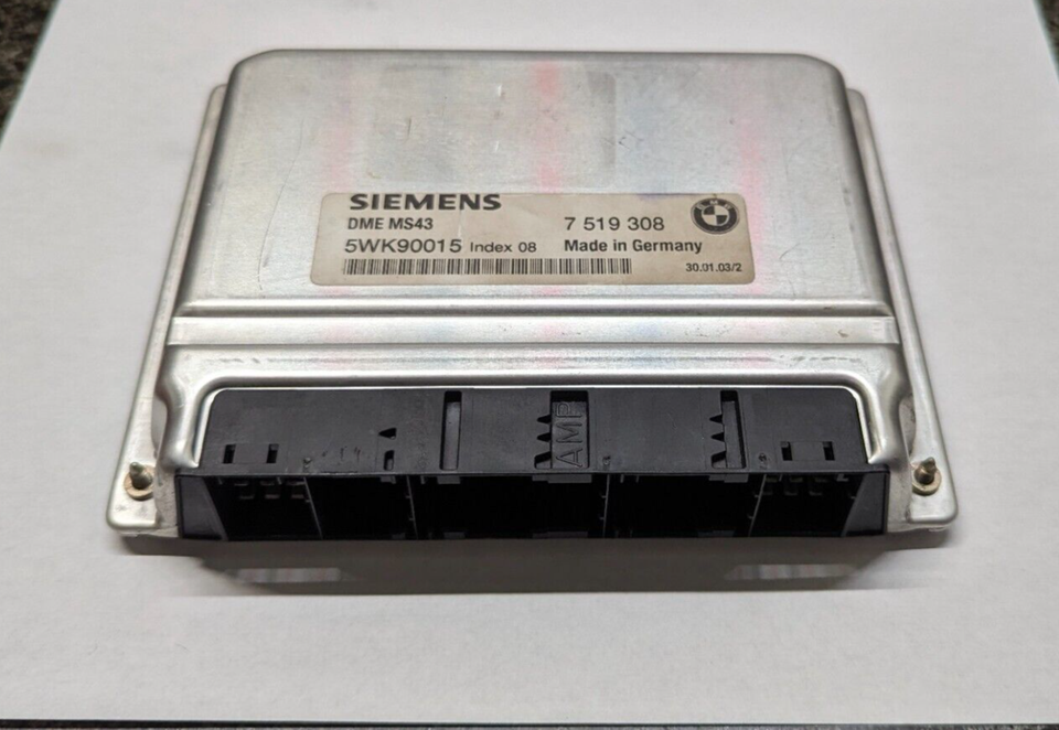 MS43 DME for BMW E46, E39 with M54b30 - Factory Reset with EWS Delete ...