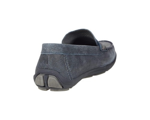 NEW JOHNNIE-O $178 MEN'S MOX HANDSEWN DRIVING LOAFERS IN GRAY/BLUE SZ 9.5 - Picture 5 of 5