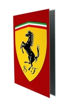 Ferrari Cavallino Shield Metal Sign, Small