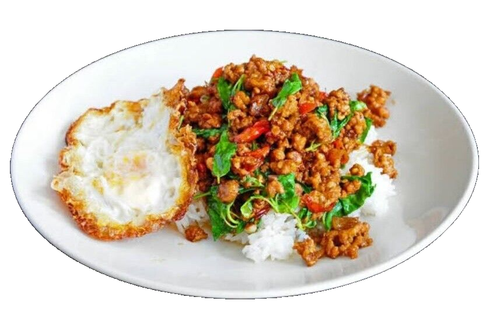 10x50g./Pack Lobo HOLY BASIL SEASONING PASTE Aromatic Thai Taste Culture - Picture 6 of 6