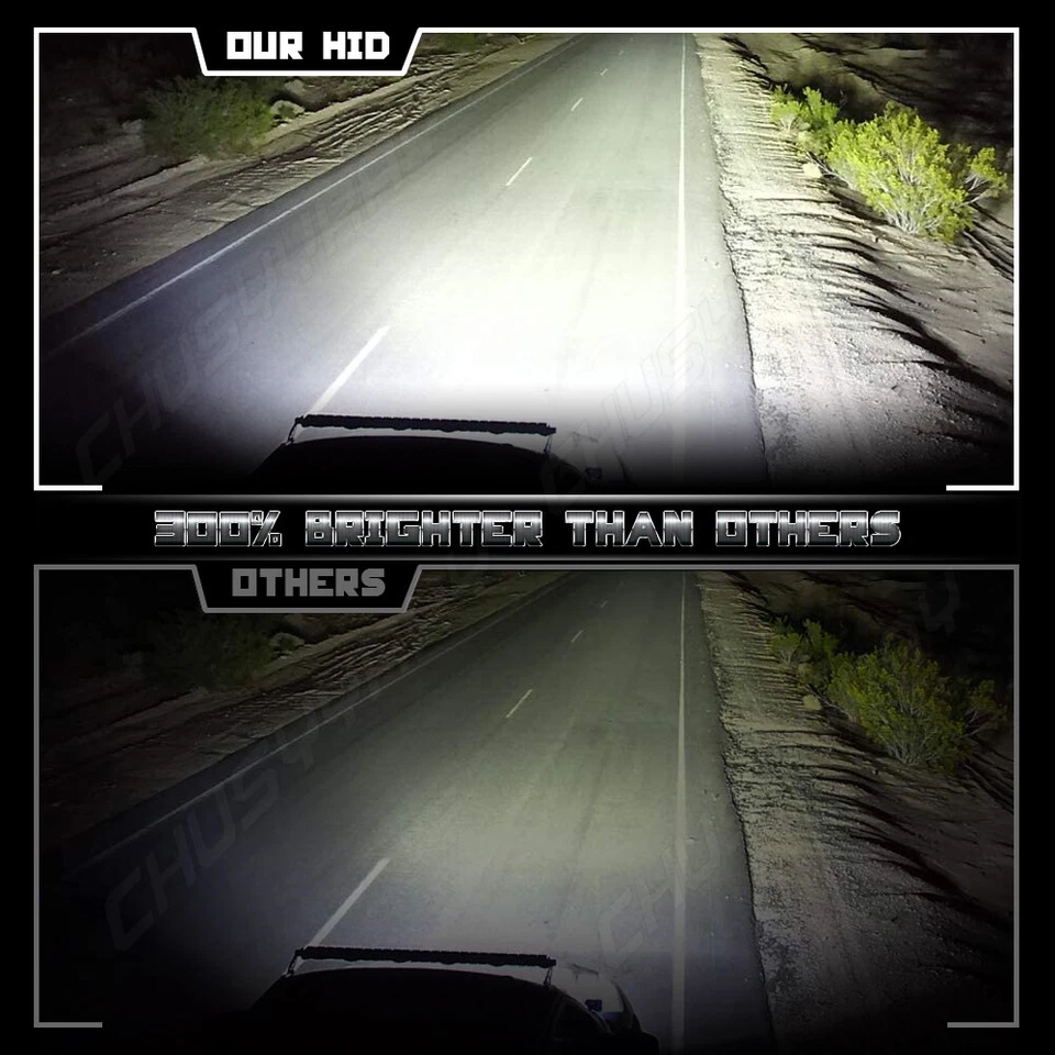 Faros de xenón HID para Ford Edge 2011-2017 6000 k haz alto y bajo cantidad 2 Foto 3 de 4