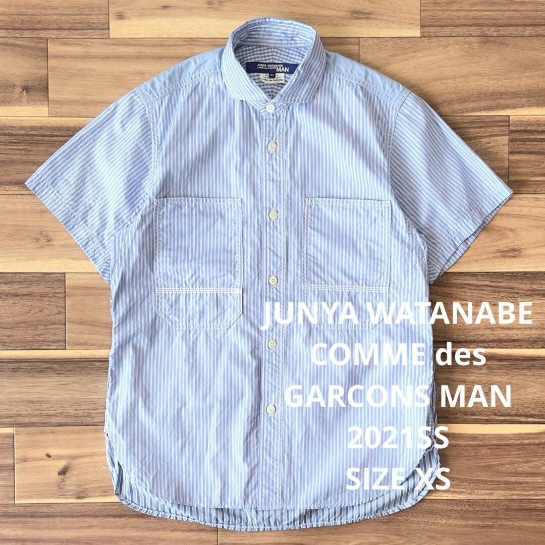 JUNYA WATANABE COMME des GARÇONS MAN 2021SS Short-Sleeve Striped 
