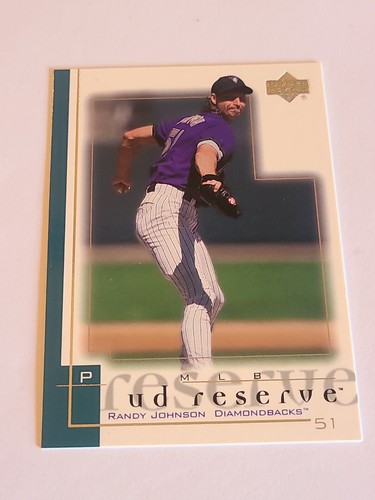 2001 Upper Deck Reserve Randy Johnson #115 card