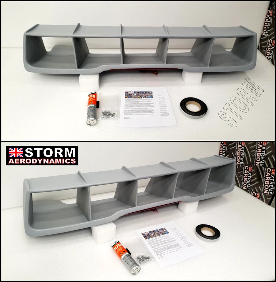 Alerón bota trasera con aletas completas WRC + LED ROJO ""Se adapta"" a Subaru Impreza wrx sti 01-07 - Imagen 2 de 4