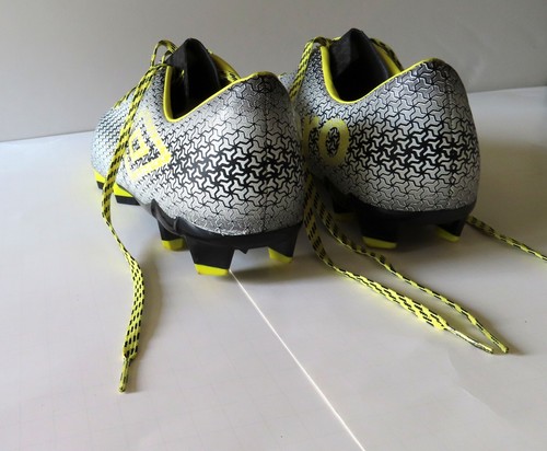 UMBRO Mens Club 4.0 Black Yellow Color Soccer Cleat Shoes Size 13 - Picture 4 of 9
