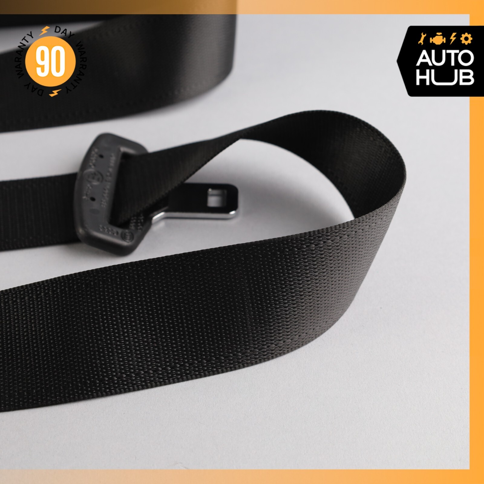09-13 Maserati Quattroporte S M139 Rear Left or Right Side Seat Belt Black OEM