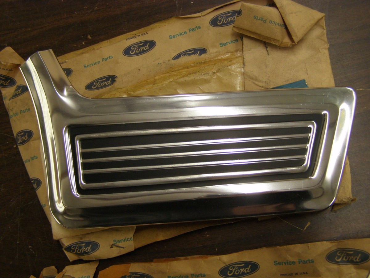 NOS OEM 1967 Ford Galaxie 500 Front Fender Mouldings Trim | eBay