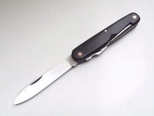 Hubertus Gräfrath Taschenmesser, 3 tlg Vintage Arbeitsmesser Karbon SOLINGEN!