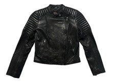 Harley Davidson Womens Leather Jacket Size Xs Nwt