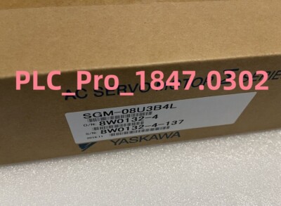 SGM08U3B4L 1PCS Brand New Yaskawa SGM-08U3B4L Servo Motor In Box  Fast Shipping