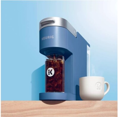 Keurig K-Iced Plus  Single Serve Coffee Maker, Alpine Blue New In Box