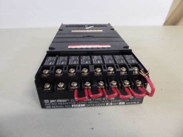 Square D SY/MAX PLC MODULE CLASS 8005 TYPE TT-116 Output: 12