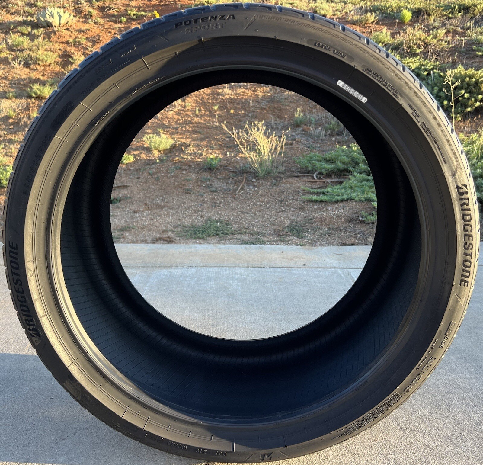 SET Of TWO BRAND NEW Bridgestone Potenza Sport 285/30ZR20 (99Y) Tires ...
