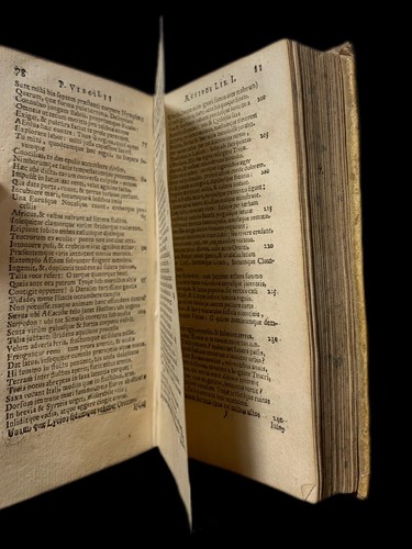 Virgilio - Opera - Amstelodami 1690 - Elzevir - Con Cartina del Viaggio di Enea - Foto 5 di 8