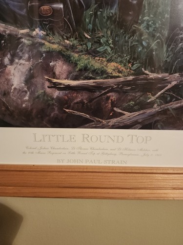 Little Round Top Limited Edition Print By John Paul Strain. #264 of 950. Size... - Picture 3 of 9