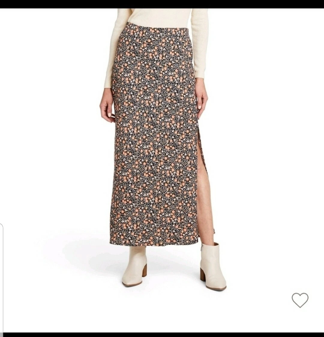 Target long cheap floral skirt