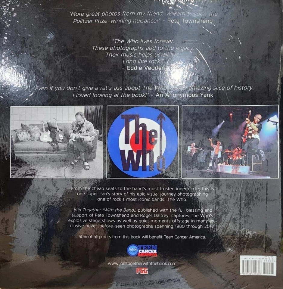 ☆☆☆THE WHO: Join Together With The Band☆☆☆FIRST EDITION RARE & OUT OF PRINT☆☆☆ - Image 2 of 2