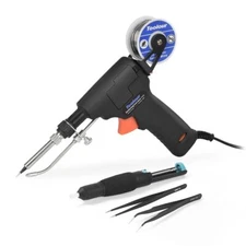 Soldering Gun Kit Industrial Automatic Solder Feeding 60w Temp Control Internal 