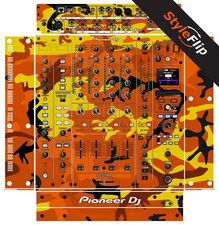 Pioneer DJM-A9 Skin Orange Camo Protective Decal StyleFlip Skins