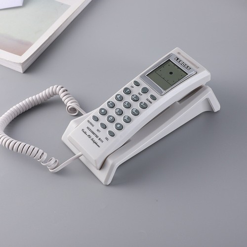Desktop Corded Phone Landline House Phones Wired Telephone Hotel Home Office - Zdjęcie 12 z 14