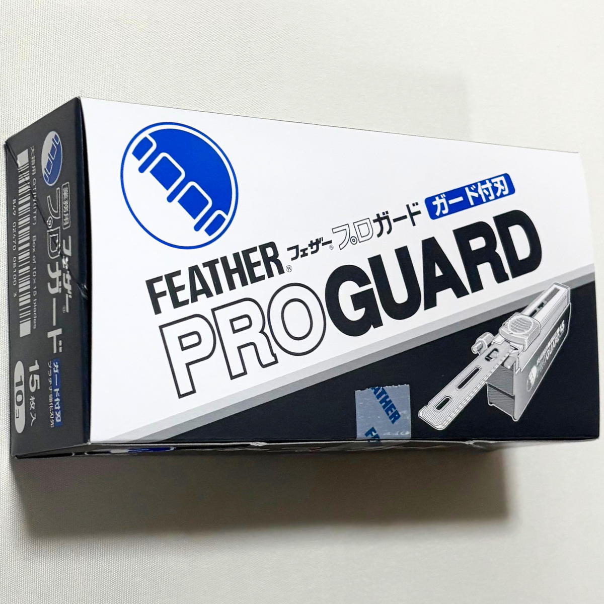 FEATHER PROGUARD Professional Blade PG-15 10packs 150blades