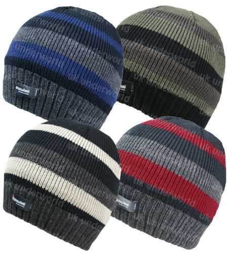 Mens Beanie Hat Thermal Insulation 
