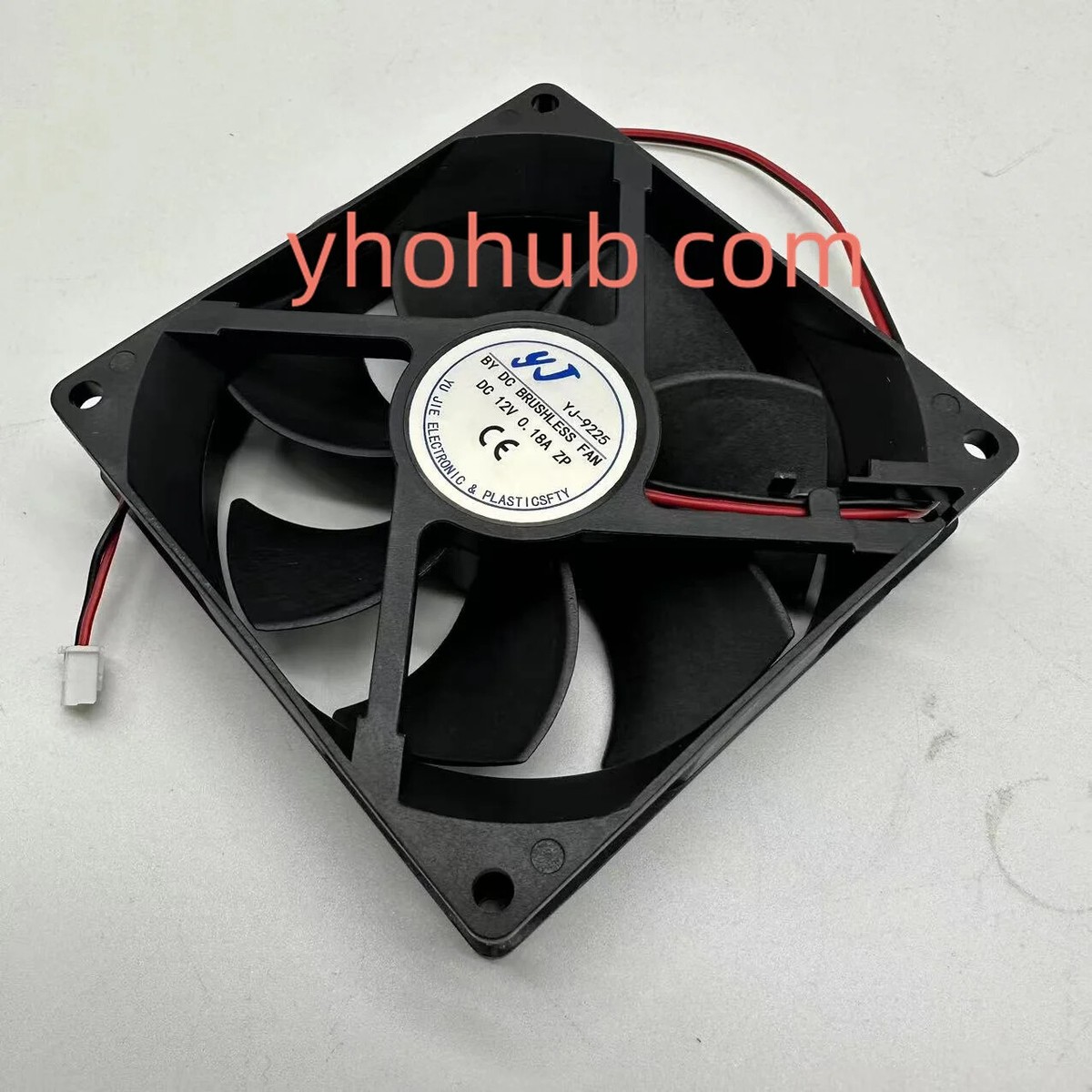 YJ YJ-9225 DC 12V 0.18A 92x92x25mm 2-Wire Server Cooling Fan | eBay