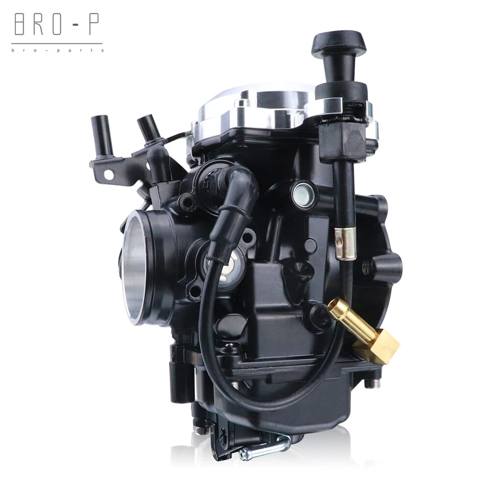 Estrangulador de carburador CV 40 mm para Harley-Davidson Heritage Softail Dyna FXR Low Rider Foto 3 de 4
