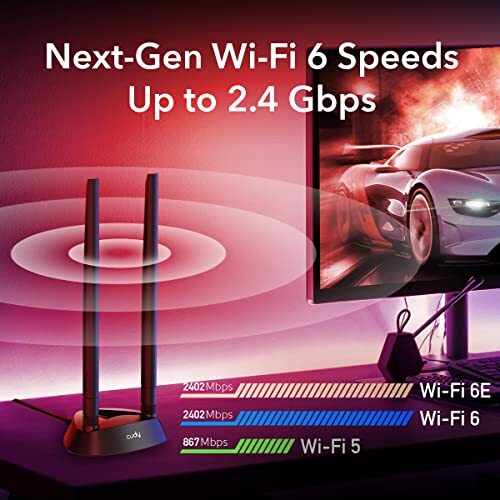 Newest AX5400 WiFi 6E PCIe Card, Bluetooth 5.2 PCIe Adapter, AX210 Inside - Picture 9 of 9