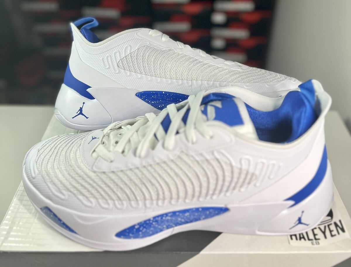 NEW Jordan Luka 1 White Sport Blue | Men Sizes 8 - 14 NEW Jordan Luka 1 White Sport Blue | Men Sizes 8 - 14