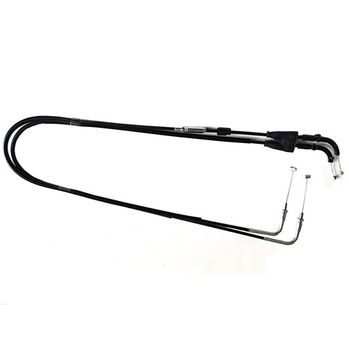 Black Motorcycle Throttle Cable Wires Left &Right For Yamaha MT09 FZ09 2014-2018 - Picture 8 of 10