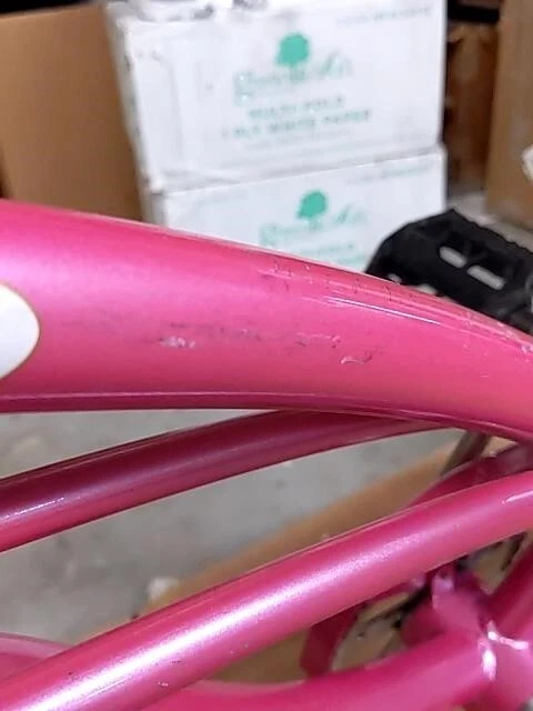 Micargi Female Single Speed Stainless Steel Jetta Beach Cruiser Bike, 20" Pink - Image 3 of 4