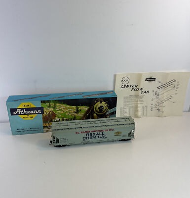 【非売品 記念品】Athearn HOゲージ 1995-96年 2点セット Athearn HO 55' ACF Center Flow Hopper Rexall Chemical El Paso