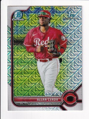 2022 Bowman Allan Cerda  1st Chrome Prospect Mojo   #BCP-142