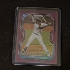 2021 Panini Prizm Purple Prizm Jazz Chisholm RC 