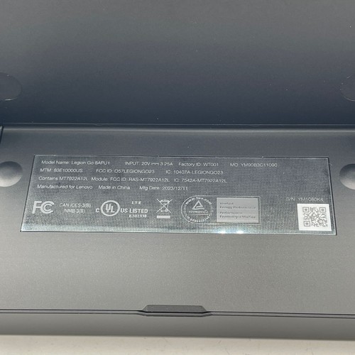 Lenovo Legion Go 8.8inch 144Hz Touch Ryzen Z1 16GB RAM 512GB SSD Handheld PC - Picture 7 of 10