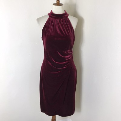 vince camuto velvet jacquard sheath dress