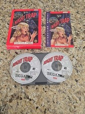 Sega CD Night Trap - Original Red Box Release (1992) CIB Complete Authentic