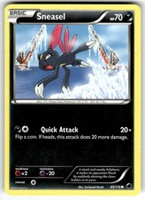 Sneasel 65/116 Common Plasma Freeze Pokemon LP