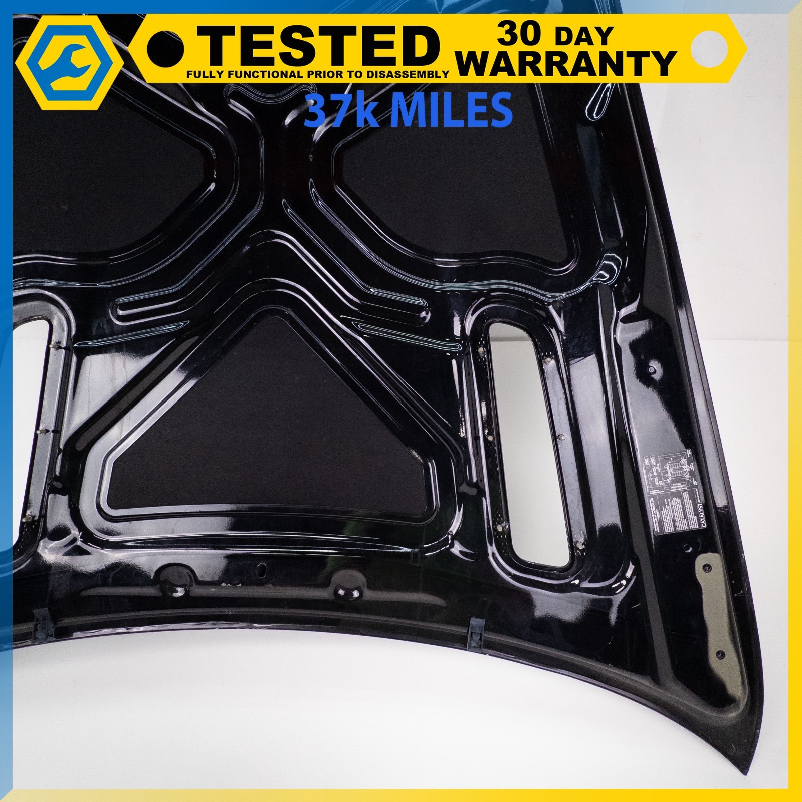 DAMAGED! 05-12 ASTON MARTIN DB9 FRONT HOOD PANEL COVER BONNET SHELL OEM