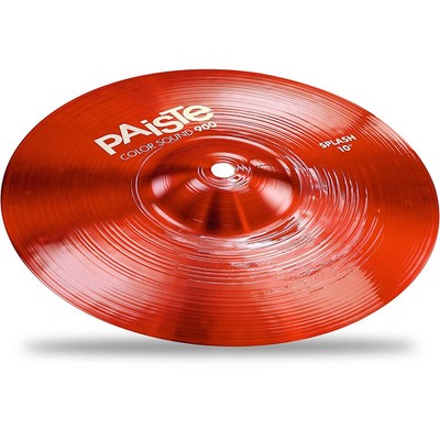 Paiste Colorsound 900 Splash Cymbal Red 10 in.