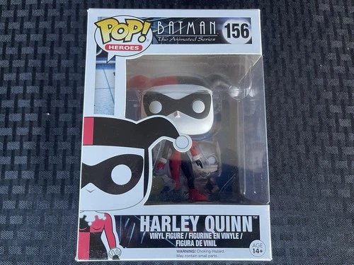 FUNKO POP! HEROES BATMAN THE ANIMATED SERIES "HARLEY QUINN" #156 COMMON VINYL