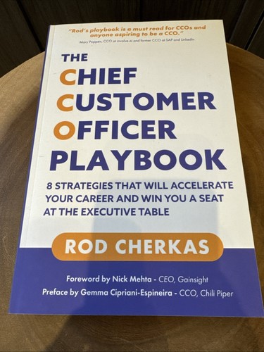 NEW! The Chief Customer Officer Playbook by Rod Cherkas ($25)