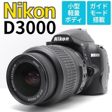 Excellent cost performance entry model Nikon D3000 Smartphone transfer Easy shoo