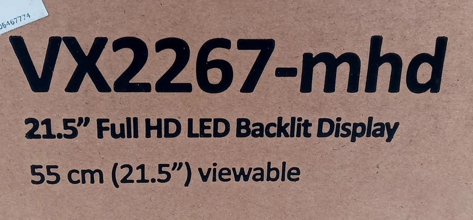 ViewSonic VX2257-MHD 21.5" Widescreen LED Gaming Monitor | Tested/Works! - Image 4 of 4