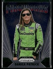 2020 Panini Prizm #F8 Danica Patrick Fireworks Prizm
