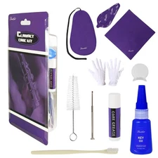 Clarinet Cleaning Kit, Clarinet and Saxophone Care Kit, Key Oil, Cork Grease,...