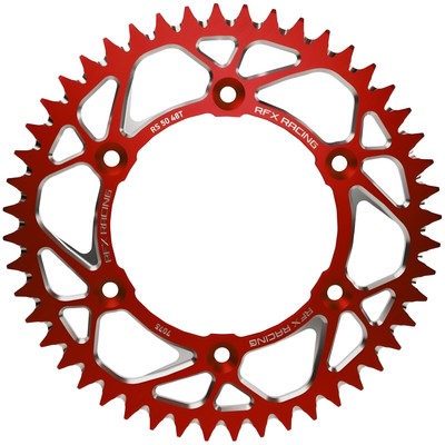 Kettenrad RFX Pro Series Elite Aluminium 428 7075er Aluminium rot