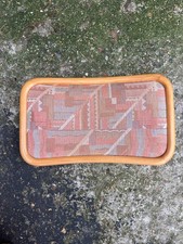 Sedia vintage Marcel Breuer Cesca schienale imbottito ricambio stampa astratta